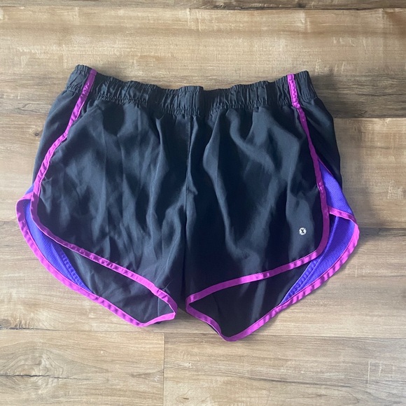 Xersion Pants - $2 - Xersion Women's Black and Purple Athletic Shorts